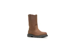 Wolverine Men&apos;s Work Steel Toe Wellington Work Boot - Medium In Brown