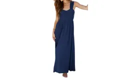 Bishop &plus; Young Grecian Corset Dress In Marine