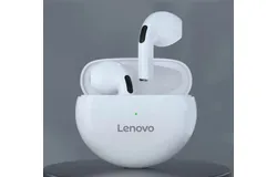 Lenovo True Wireless Stereo Half In-Ear Earphones HT38 &lpar;White&rpar;-NEW