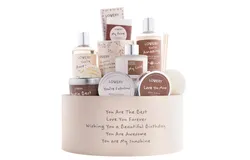 Birthday Gift Basket&comma; Bath and Spa Gift Set for Women&comma; Luxury Birthday Spa Gift Bo