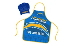 NFL Apron & Chef Hat Set - Los Angeles Chargers