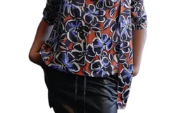 Never A Wallflower Saint And Sinner Top In Floral