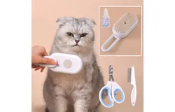 Steam Cat Brush&comma;Silicone Massage Grooming Pet Steam Brush for Cats Dogs&comma;Rechargeable Cat Steam Brush for Shedding&comma;Tangled And Hair Loss Remover Cat Brush