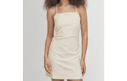 Alohas Wila Linen Dress In Beige