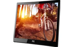 AOC e1659Fwu 16-Inch Ultra Slim 1366x768 Res 200 cd&sol;m2 Brightness USB 3&period;0-Powered Portable LED Monitor &lpar;Refurbished&rpar;