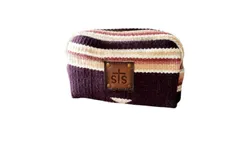 Sts Ranchwear Women&apos;s Sioux Falls Cosmetic Bag In Brown&sol;natural
