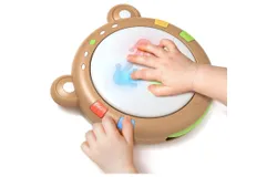 Baby Music Toys Electronic Drum Instruments with Lights and Sounds&comma; Early Education Development Song Gifts&comma; Suitable for Babies&comma; Toddlers&comma; Boys&comma; Girls