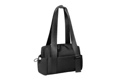 Mini Gym Bag for Women Girls Small Gym Tote Bag with Wet Compartment Waterproof Travel Duffle Bag Cute Workout Sport Bag&comma;Black