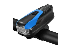 WEST BIKING USB 250 Lumens Bike Light with Horn Bike Headlight Cycling Equipment Bike Front Light Cycle Headlight