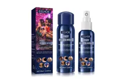 EELHOE 60ml Shiny Glitter Spray for Hair Body Clothes Halloween Night Club Party Glitter Powder Long-lasting Shiny