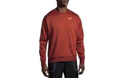 Brooks Men&apos;s Run Within Sweatshirt In Copper