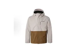 Columbia Hikebound2 Jacket with Logo Waterproof&comma; Windproof&comma; Wear-resistant and Warm Jacket for Men Brown-XXL