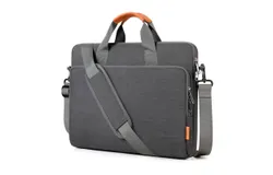 Laptop case Bag with Edge Protection&comma; Computer Shoulder Carrying Briefcase，Gray13 inch