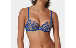 Bluebella Catalina Demi Cup Bra In Blue