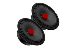 6&period;5 Inch Midrange Door Speaker 360W Subwoofer w Aluminum Bullet 8Ω Sub Woofer
