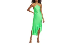 Amanda Uprichard Dasha Dress In Mojito