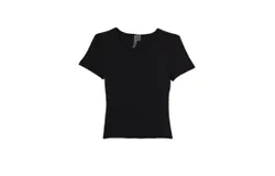 Rd Style Women Second Skin Roxi Crew Tee In Black