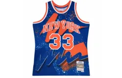 Mitchell & Ness Men&apos;s Hyper Hoops Swingman New York Jersey In Blue
