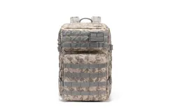 Camouflage tactical backpack hiking duffel bag large capacity sports backpack 3P attack outdoor 45L-camouflage  green 4