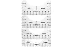 T-Shirt Ruler Alignment Measurement Tool Craft Tool for Heat Press Vinyl Sewing  Clothing Size Chart to Center Center Design Cutting Machine Special Pad 4pcs