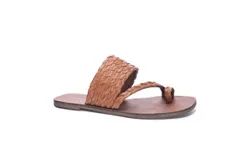 Chinese Laundry Brunch Rayva Woven Sandal In Cognac