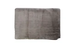 Bamboo Bath Towel - Stone by Cariloha for Unisex - 1 Pc Towel