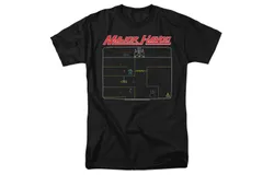 Atari Major Havoc Screen Short Sleeve Adult Tee &sol; T-Shirt