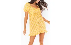 Show Me Your Mumu Sophie Mini Dress In Golden Fields