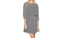 Joie Andora Caviar Dress In Grey