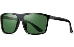 Rectangular Polarized Sports Sunglasses for Men Women Cycling Driving Fishing UV400 Protection