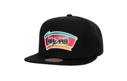 Mitchell & Ness Men&apos;s Nba San Antonio Spurs Top Spot Snapback Hat In Black