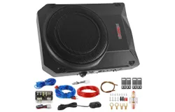 10 inch Slim Under Seat Car Audio Subwoofer 800W Built in Amplifier Sub Woofer Enclosure Box