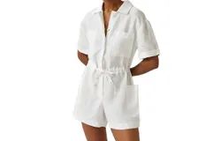 Casa Raki Juana Jumpsuit In White