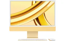 Apple - iMac 24" All-in-One - M3 chip - 8GB Memory - 256GB &lpar;Latest Model&rpar; - Yellow