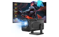 Mini HY320 Projector Android 11&period;0 HD 1080P Home Theater portable phone projector