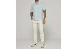 7Diamonds Paulo Camp Shirt In Seafoam Green