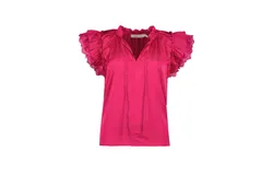 Bishop &plus; Young Women&apos;s Nikki Flutter Sleeve Top In Orchid