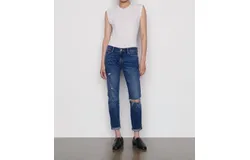 Frame Le Garçon Boyfriend Jean In Eaton