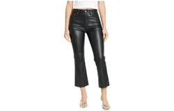 Daze Shy Girl High Rise Crop Flare Jeans In Cinematic