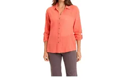 Xcvi Porter Blouse In Papaya