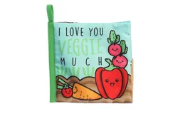 ebba™ Educational Story Pals™ 17&period;8cm I Love You Veggie Much™ Multicolor Baby Stuffed Animal