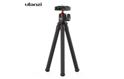 ulanzi MT-11 Flexible Octopus Tripod Stand 1&sol;4 Inch Screw 2-in-1 Platform Design 360° Adjustment Ballhead 2kg&sol;4&period;4lbs Load Capacity for Smartphone DSLR SLR Camera for Live Streaming On-line Video Recording