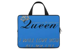 Valentine&apos;s Day Laptop Bag Women Man 10 12 13 15 17 Inch Office Notebook Travel Computer Handbag Waterproof Bag Notebook Cover