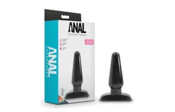 Anal Adventures Basic Anal Plug Med Blk