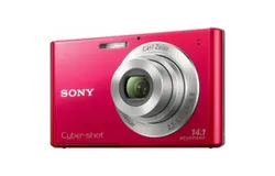 Sony DSC-W330 14&period;1MP Digital Camera with 4x Wide Angle Zoom with Digital Steady Shot Image Stabilization and 3&period;0 inch LCD &lpar;Red&rpar;