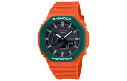 Casio G Shock GA2110SC-4A Orange Green Watch