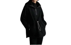 Varley Parnel Half Zip Fleece In Black