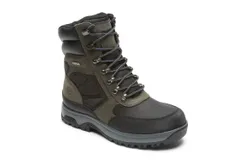 Dunham Men&apos;s 8000Works 8" Ubal Side-Zip 400G Insulated Boot - 4E&sol;extra Wide Width In Black Multi