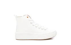 Xti Women&apos;s Canvas Ankle Boots In White