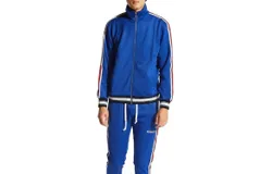 Karter Collection Track Jacket In Royal Blue
